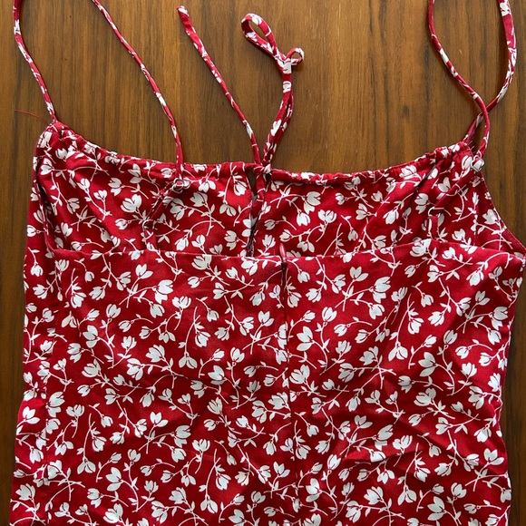 REFORMATION Abbott Floral-print Mini Dress - Picture 7 of 11